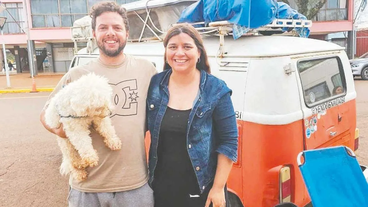Viajar en motorhome. Pablo, Laura y Milú