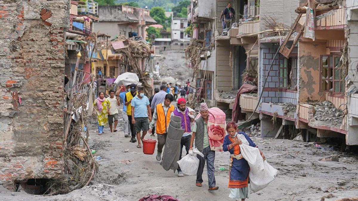 Nepal. Devastación
