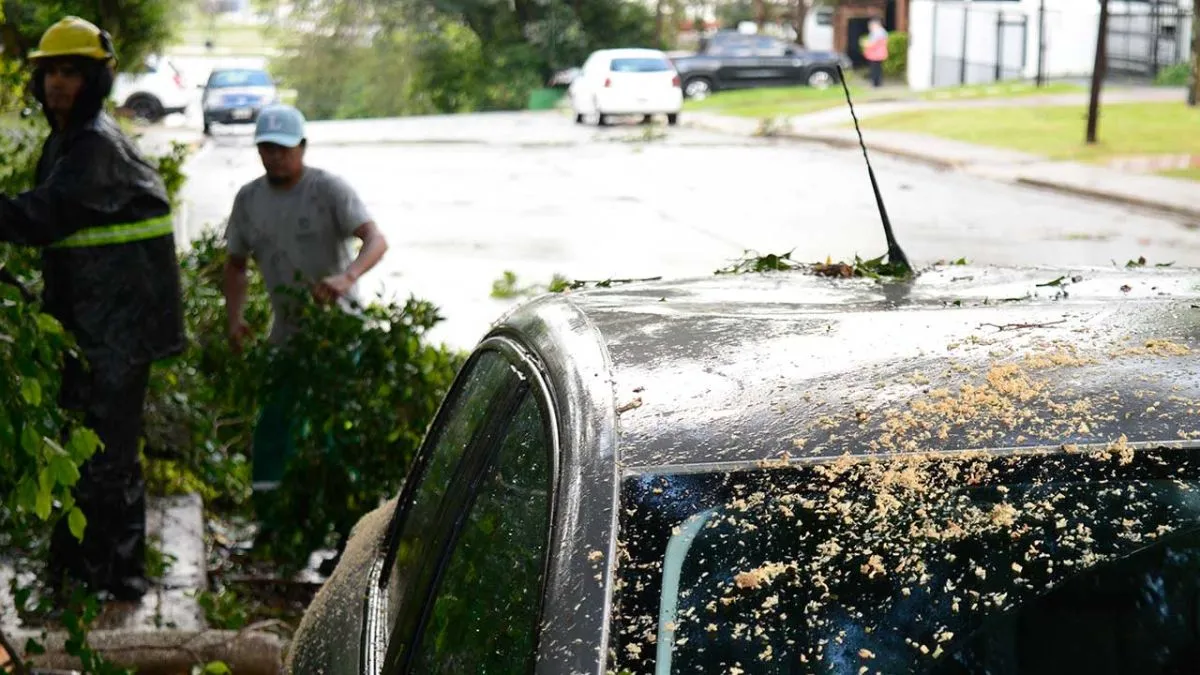 Un feroz temporal causó daños en viviendas, cultivos y tendido eléctrico