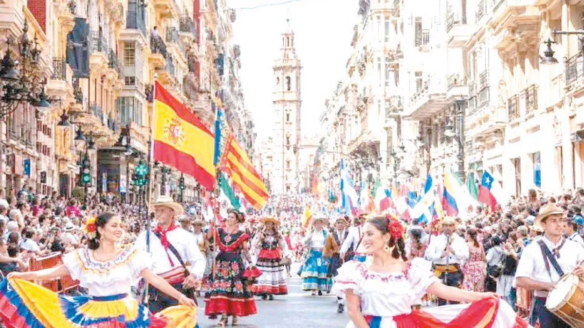 Fiesta Nacional de España o Día de la Hispanidad en Valencia