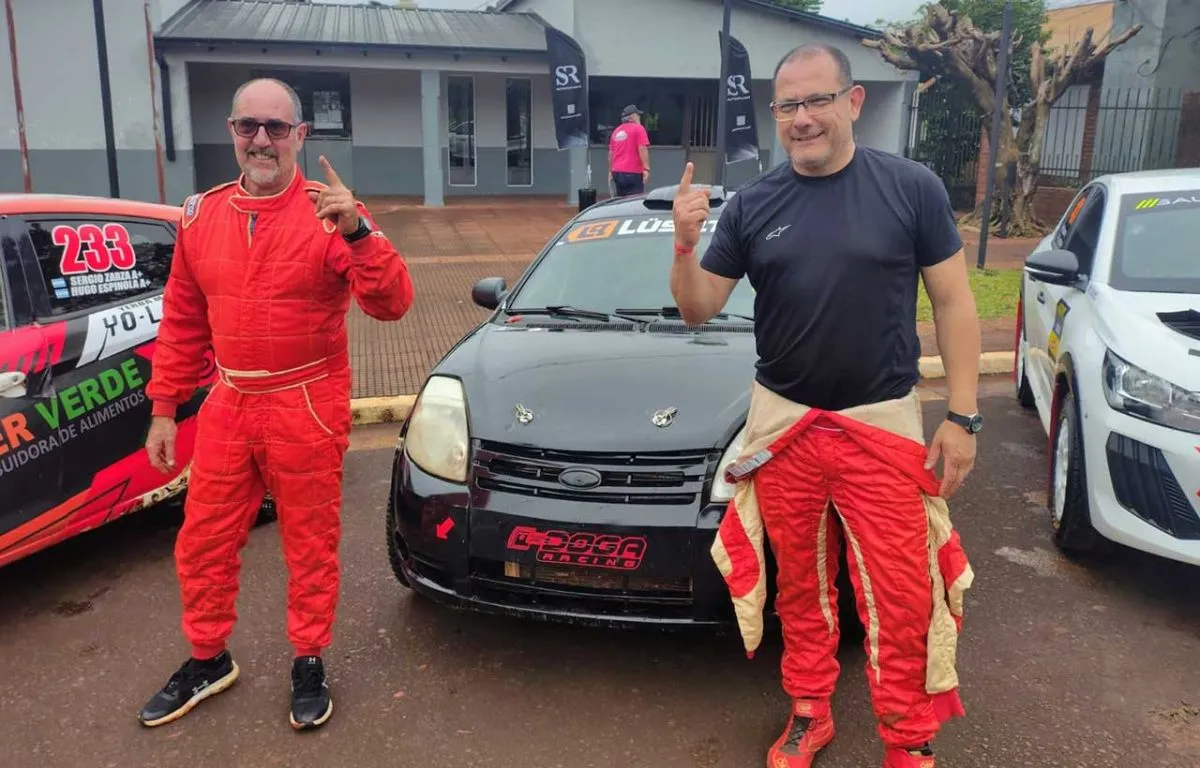 Campeonato Misionero de Rally-Pauly Koch y Marcelo Horchuk
