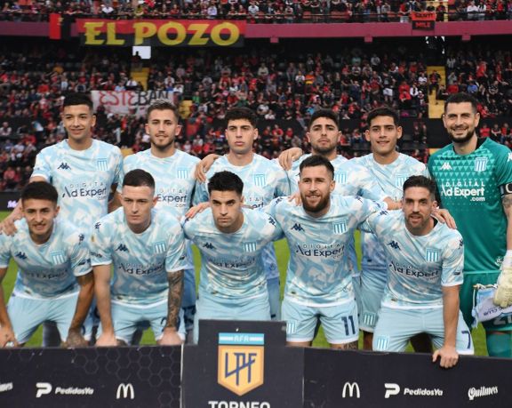 Liga Profesional: Racing goleó 4 a 0 a Colón en Santa Fe 