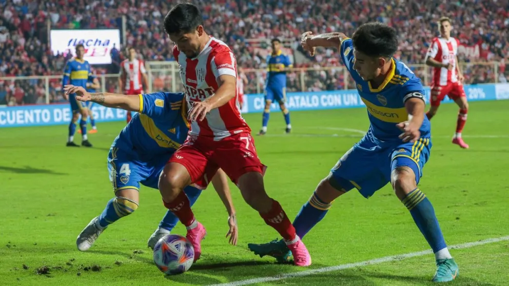 Boca y Unión empataron sin goles en un duelo en el que el VAR fue protagonista