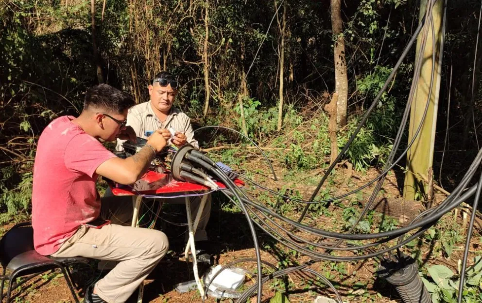 Iguazú: la zona hotelera y tres grandes barrios están sin internet por el robo de cables