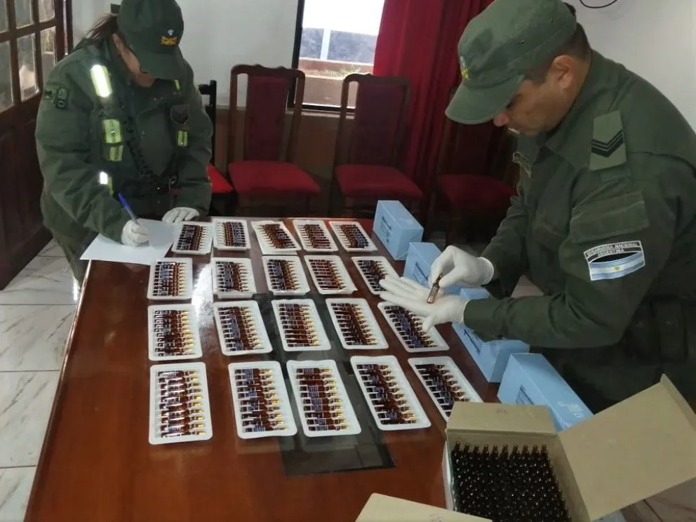 Detectaron 500 ampollas de fentanilo en una encomienda despachada en Posadas