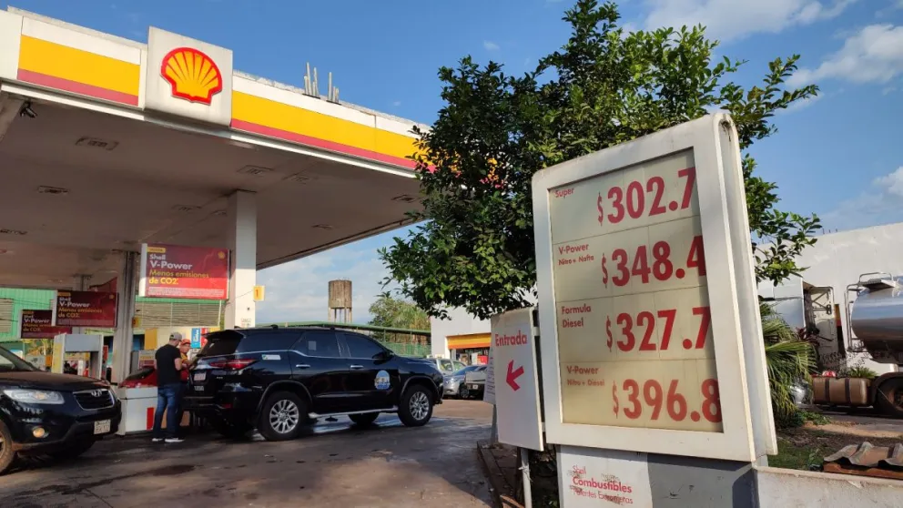 En la Shell de Iguazú la nafta Súper trepó a $302 y roza los $400 el Diesel de mayor octanaje