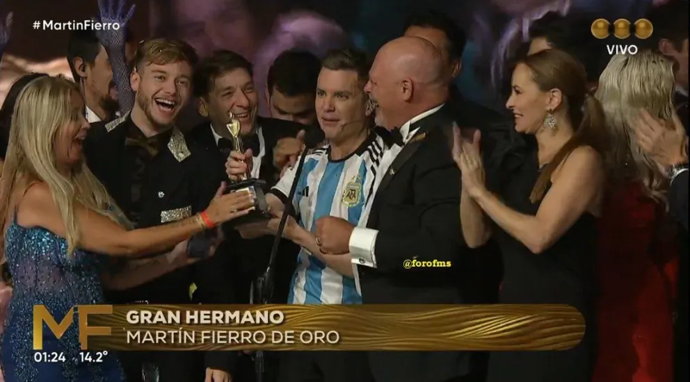 Todos los ganadores del Martín Fierro 2023