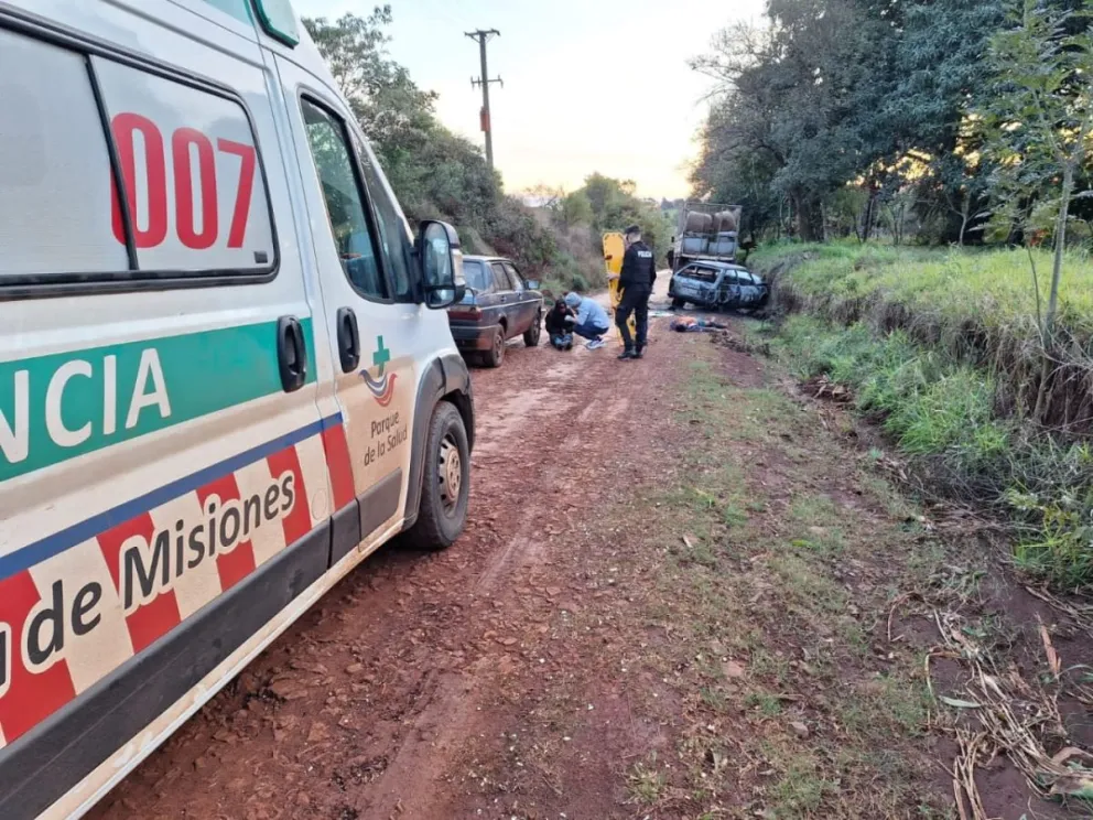 Un hombre falleció tras colisionar con su automóvil en Guaraní