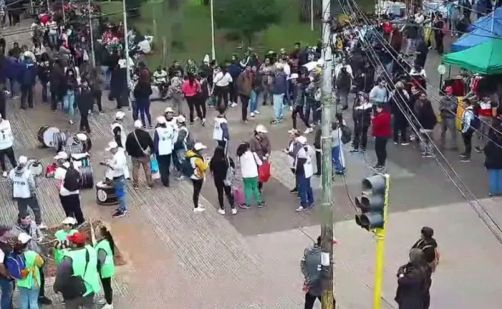 Movilización en el centro posadeño en apoyo al pueblo jujeño