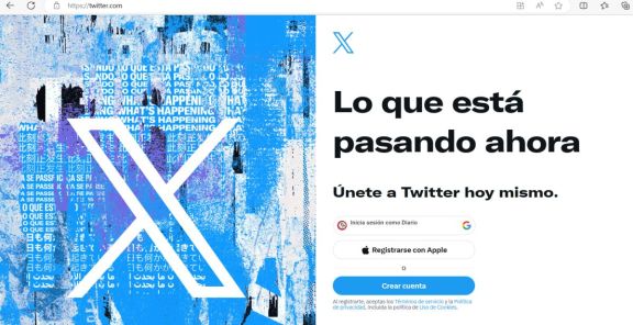 Twitter despidió al pajarito y ya tiene la X como nuevo logo
