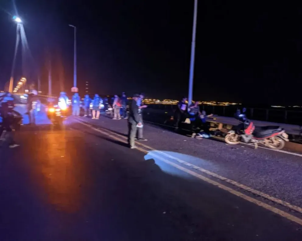 Posadas: falleció la mujer que se accidentó en el puente San Roque González