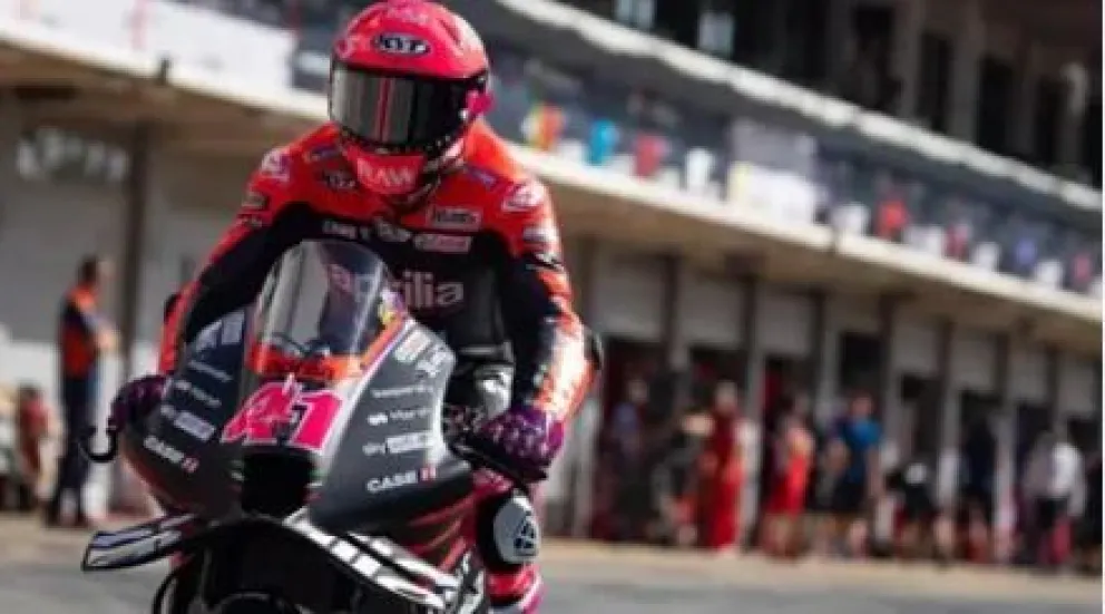Aleix Espargaró, el más veloz en las prácticas del Moto GP
