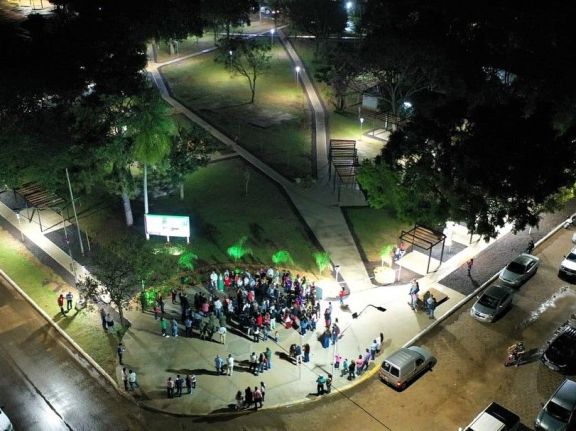 En veda electoral, Ituzaingó conmemoró un nuevo aniversario de fundación