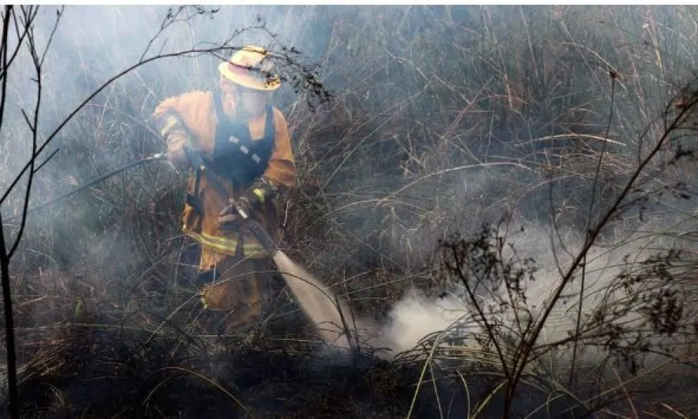 Incendios en San Luis y Córdoba: el fuego destruyó viviendas y varias personas tuvieron que ser evacuadas