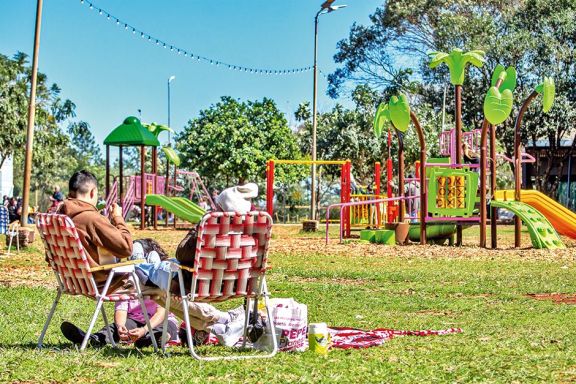 El Parque de la Ciudad volvió a ser un lugar de encuentros y de recreación familiar