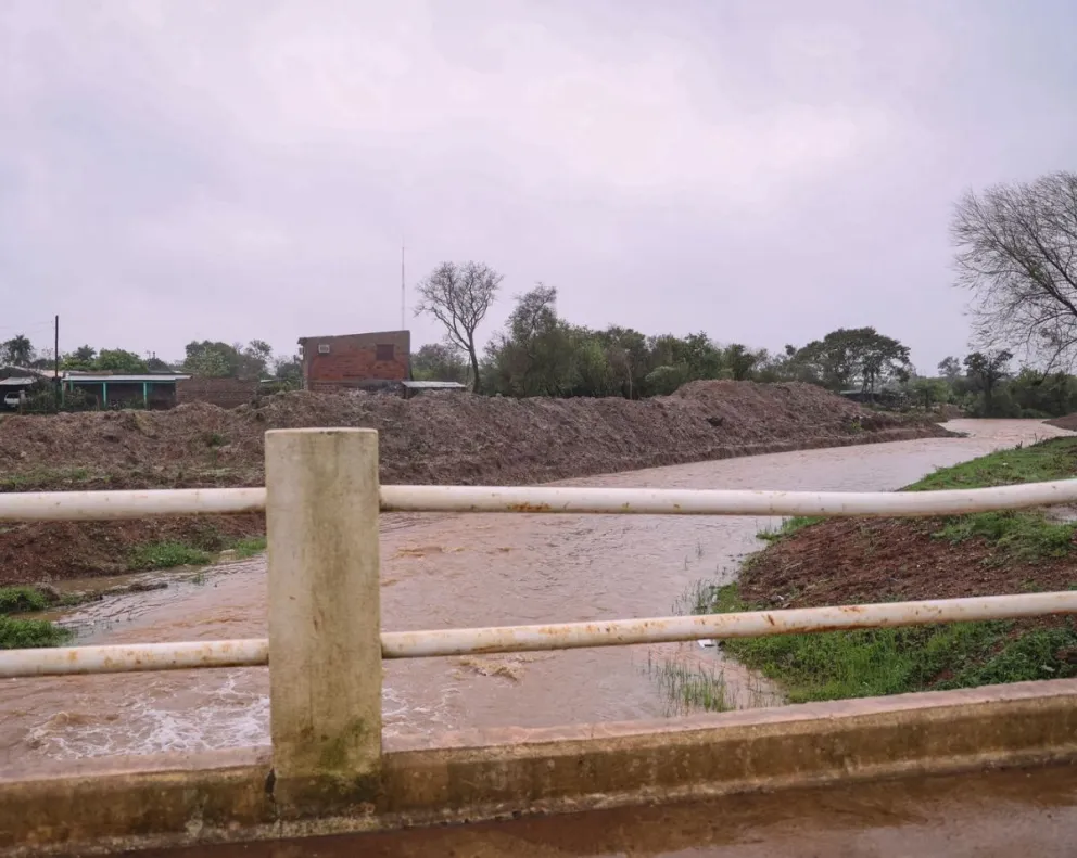 Cesaron las lluvias y el río Uruguay continúa en creciente | El Territorio