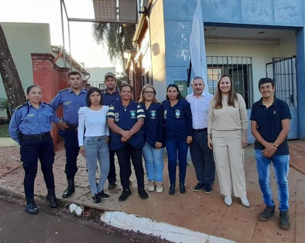 Facilitadores Judiciales de Colonia Liebig se capacitaron en Seguridad Vial