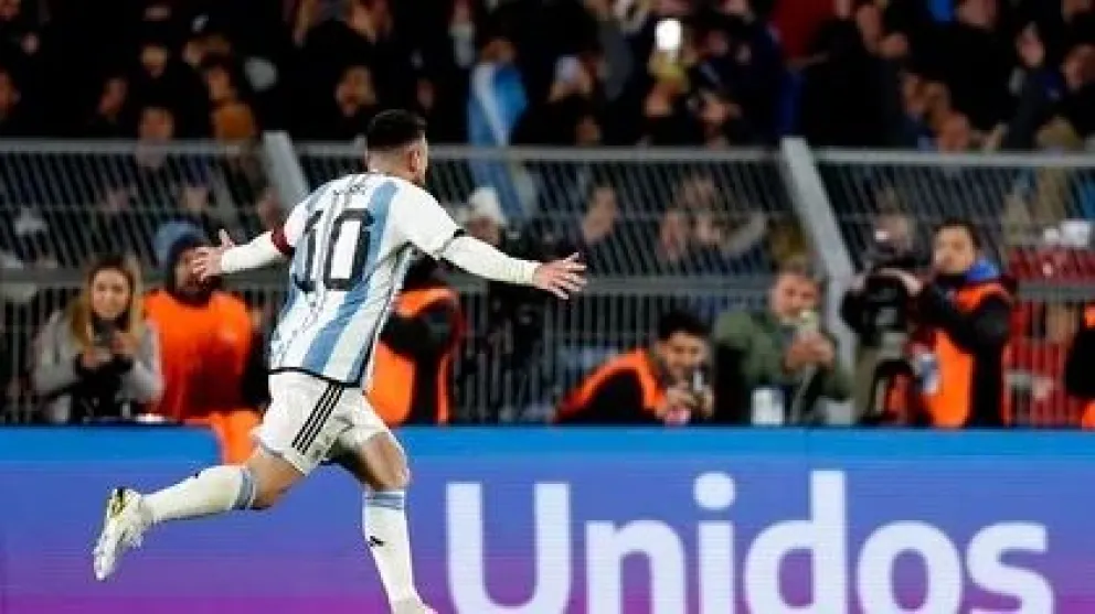 Messi frotó la lámpara y Argentina festejó