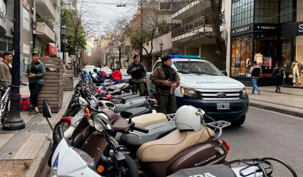 Ya están en funciones los gendarmes que llegaron a reforzar la seguridad en Rosario