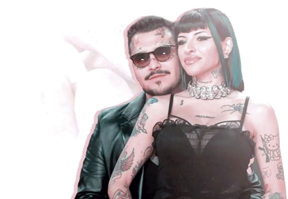 Christian Nodal y Cazzu anunciaron  el nacimiento de su primera hija
