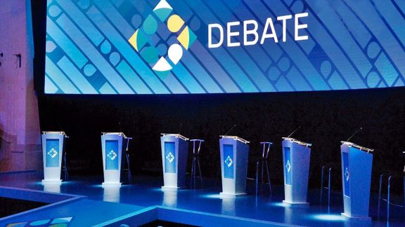 Sortearon los ejes temáticos de los debates presidenciales