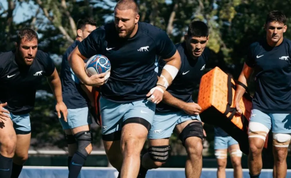 Los Pumas se preparan para el decisivo partido del viernes frente a Samoa
