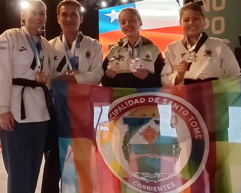 Taekwondistas santotomeños piden colaboración para competir en Brasil