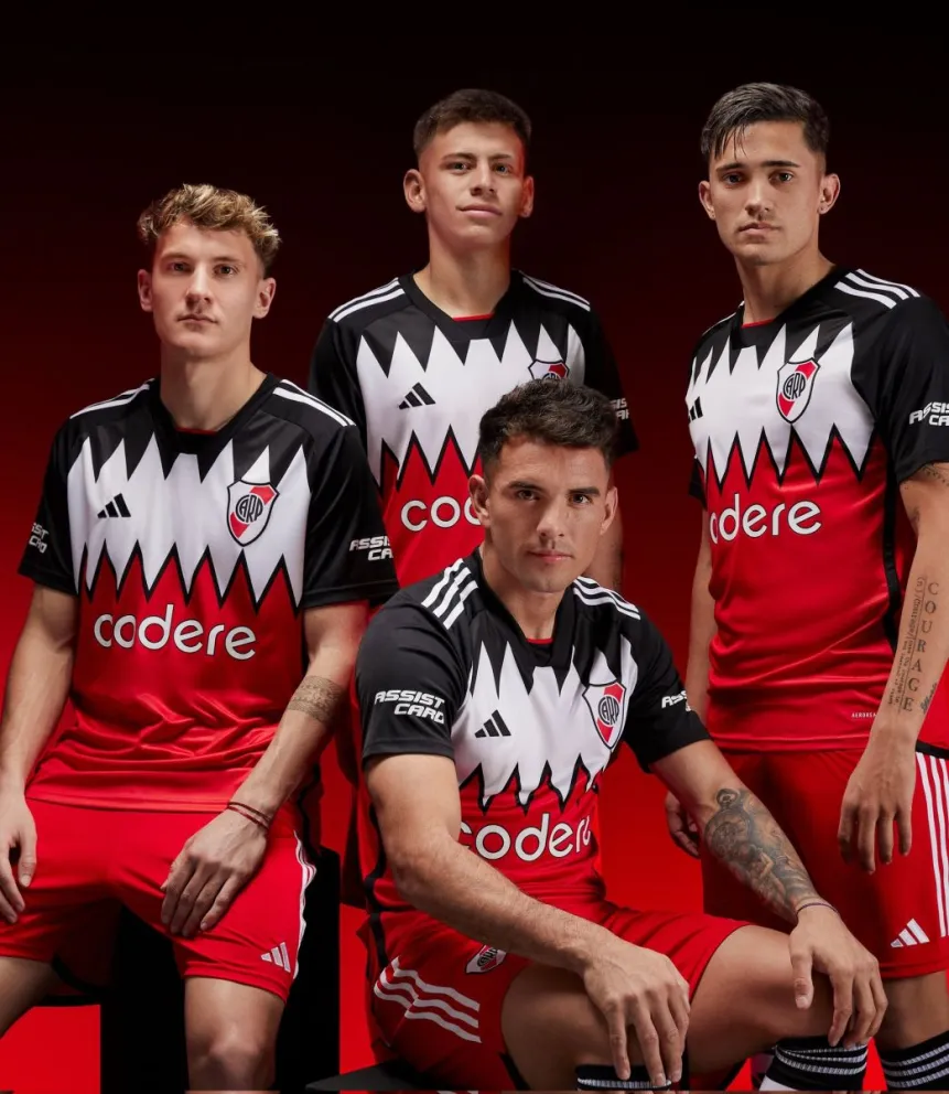 Presentaron la nueva camiseta alternativa de River Plate y las redes explotaron