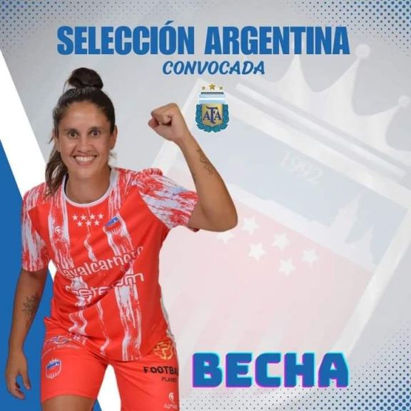 La santotomeña Becha Núñez fue convocada por la Selección Argentina