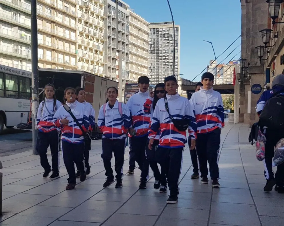 Juegos Evita: la delegación misionera ya llegó Mar del Plata