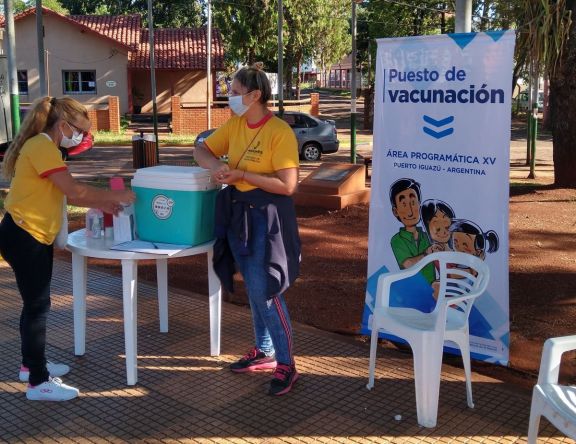La campaña "la vacunación nos une" se desarrollará en Puerto Iguazú