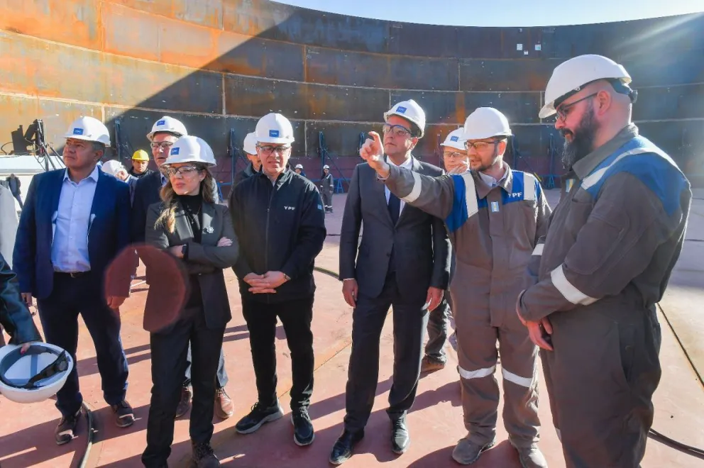 Massa anunció programa de incentivo exportador para el sector petrolero