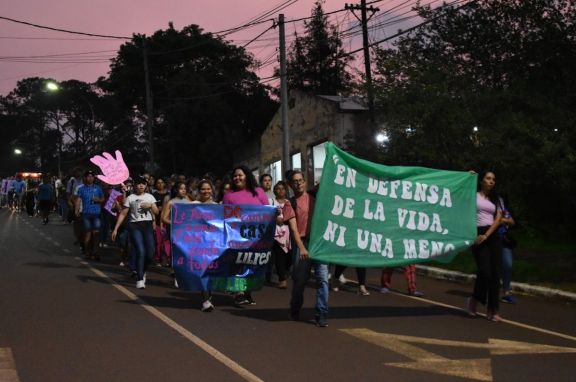 Marcharon para pedir justicia por la muerte de Estefanía Dos Santos 