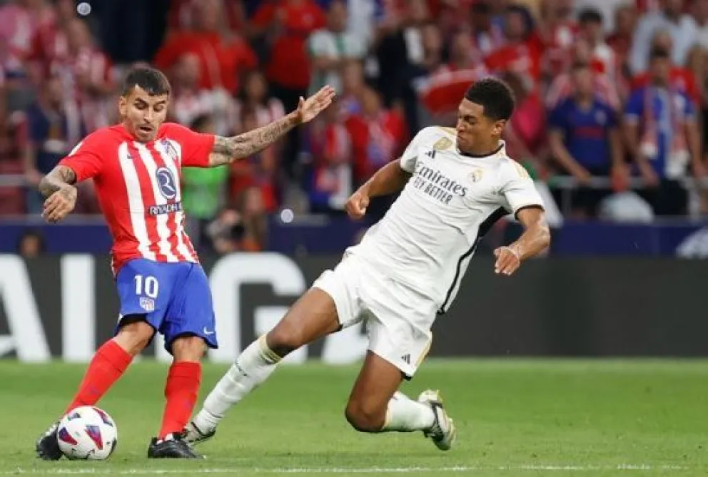 Ángel Correa sufrió un esguince en el ligamento de su rodilla