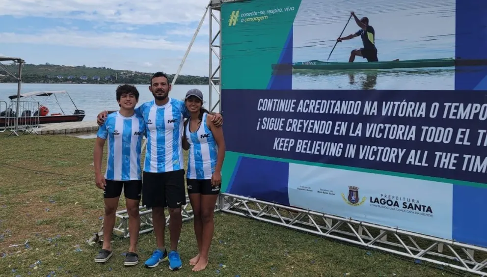 Zakina López se coronó campeona sudamericana de canotaje en Brasil