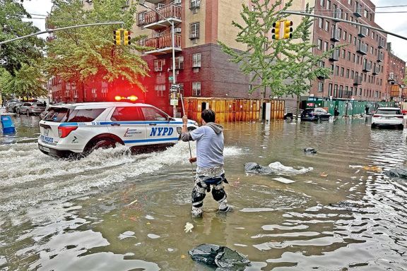 Declaran a Nueva York en estado de emergencia por fuertes lluvias