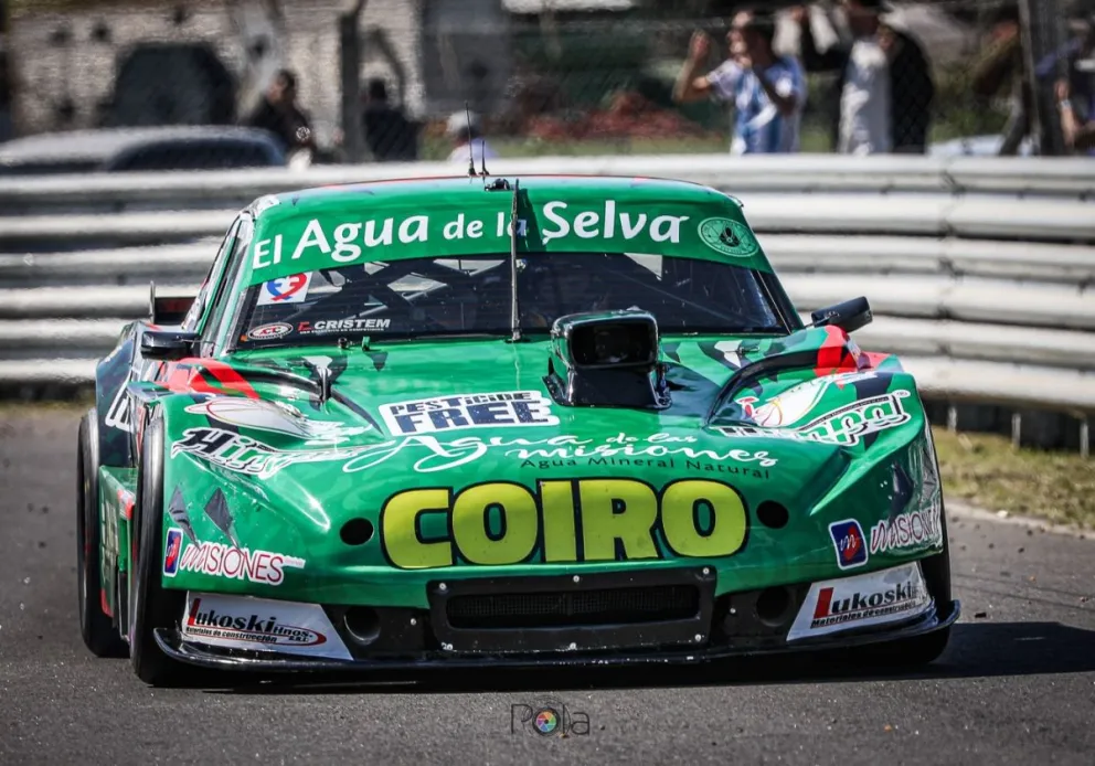 Bundziak fue séptimo en la serie del TC Pista en San Nicolás