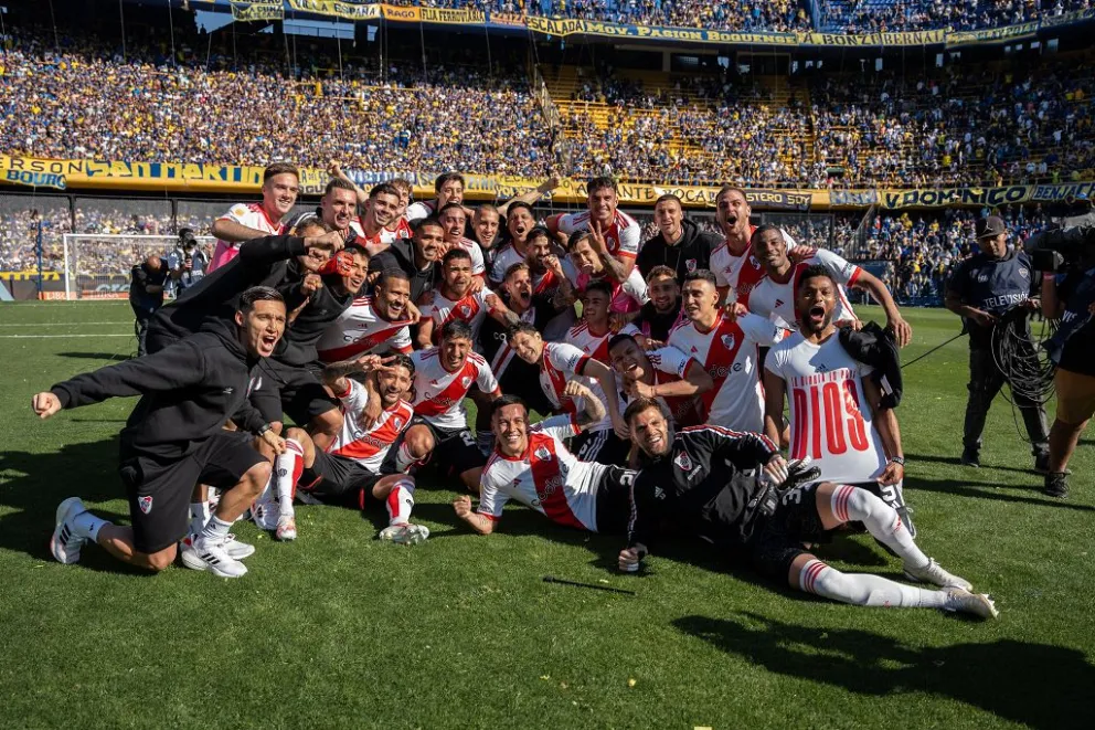 River se hizo fuerte en La Bombonera y ganó el Superclásico con autoridad
