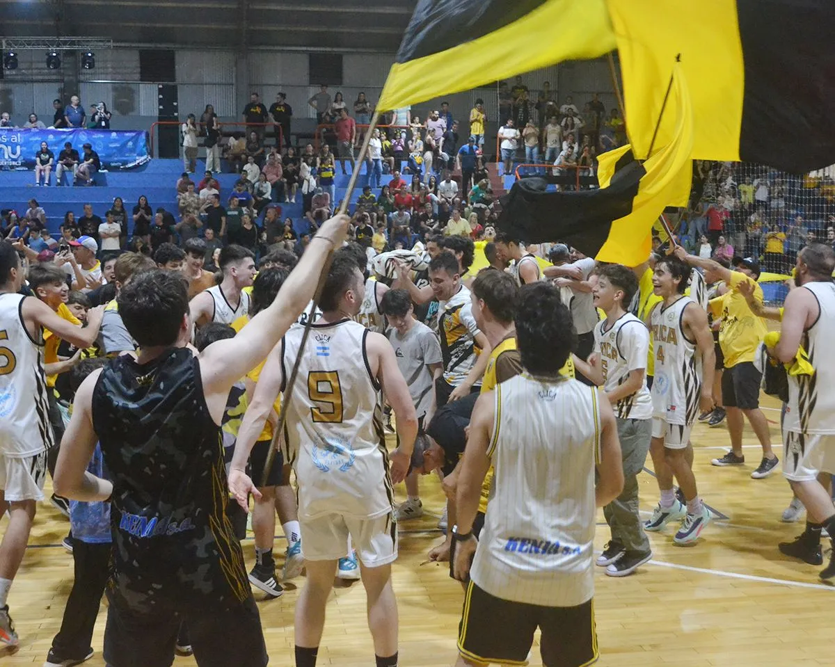 Tirica es el nuevo monarca de la Liga Provincial de básquet