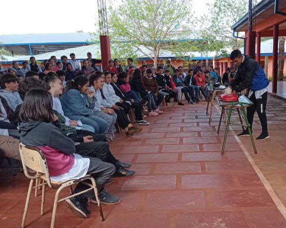 San Pedro: alumnos recibieron capacitación en primeros auxilios y RCP 