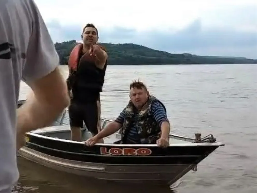 "Callate que te meto un tiro en la cabeza", ataque de brasileños a pescadores misioneros en el río Uruguay