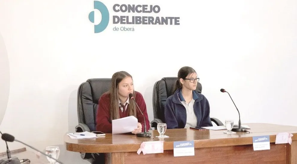 El medio ambiente primó en los proyectos del Parlamento Estudiantil de Oberá 