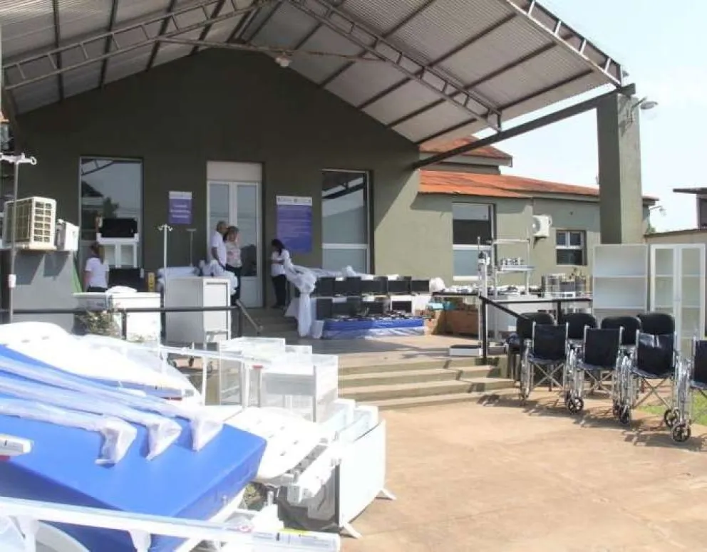 Santo Tomé: el servicio de Hemoterapia recibió insumos y equipos de alto nivel