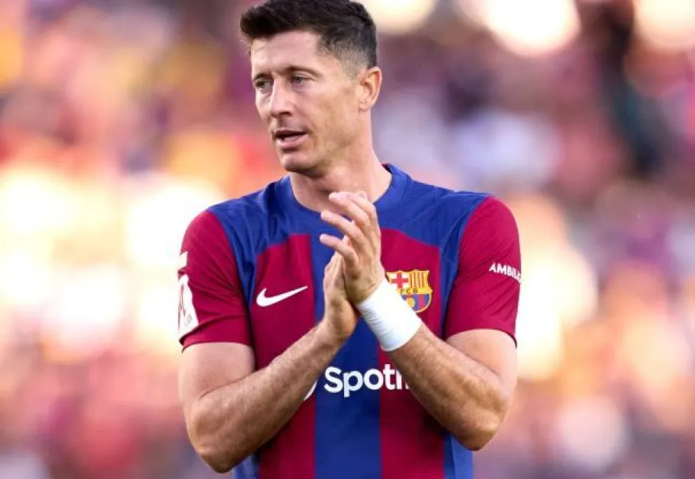 Robert Lewandowski se lesionó el tobillo y estará un mes inactivo
