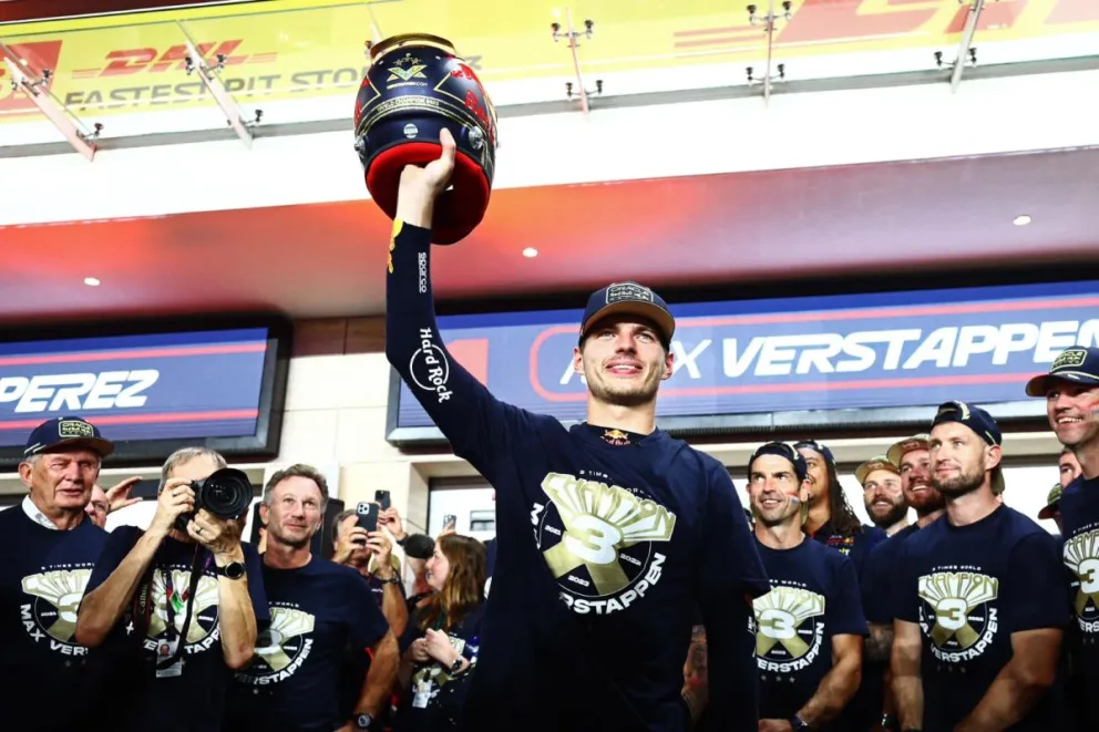 El neerlandés Verstappen, tricampeón de la Fórmula 1 a falta de seis carreras