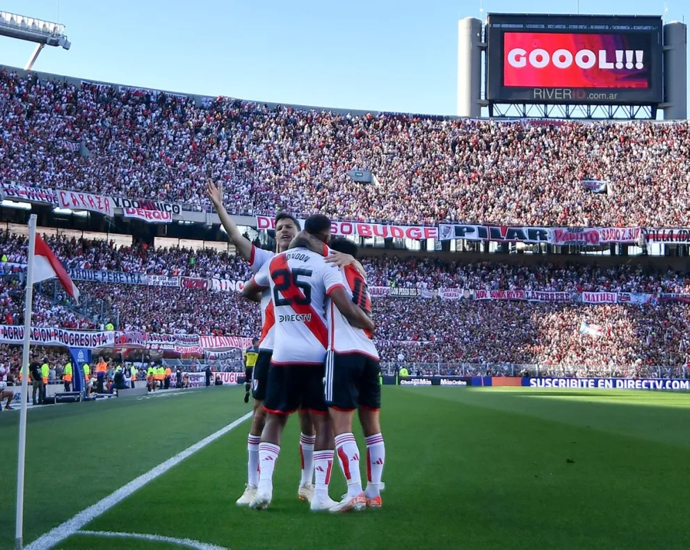 Copa de la Liga: River derrotó a Talleres y alcanzó la punta de la zona A 