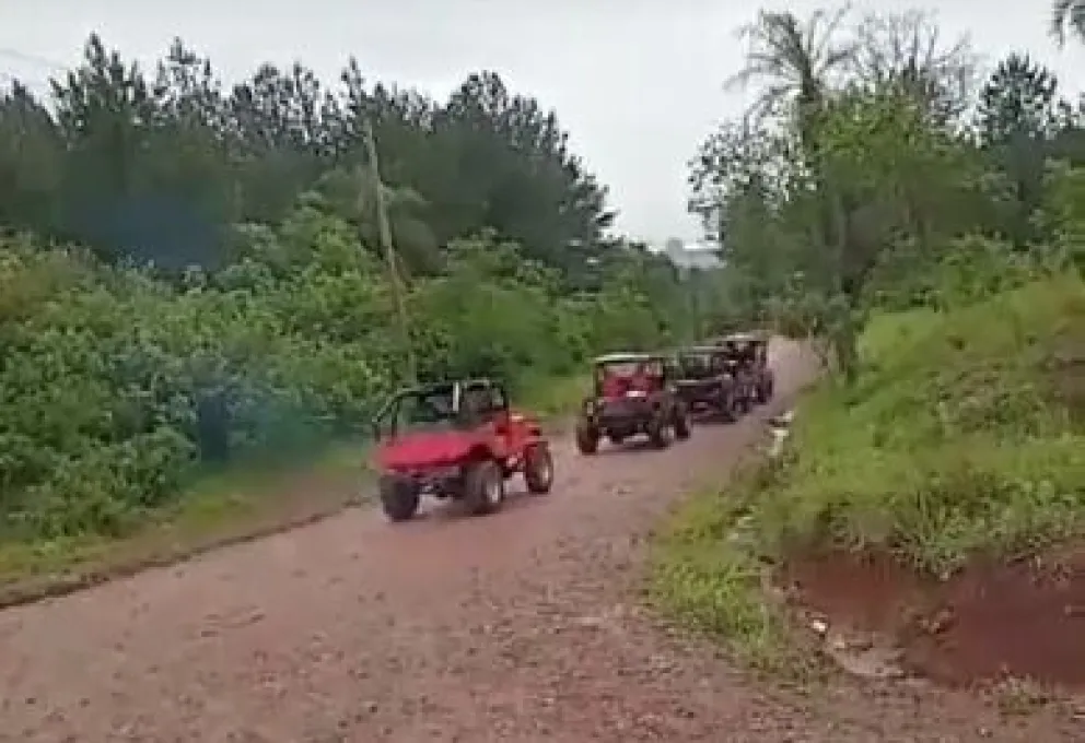 El intendente de Los Helechos repudió a los yiperos que destruyeron caminos del municipio 