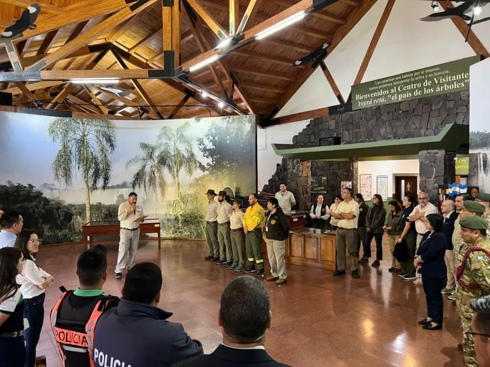 El Parque Nacional Iguazú celebró sus 89 años con un sencillo acto