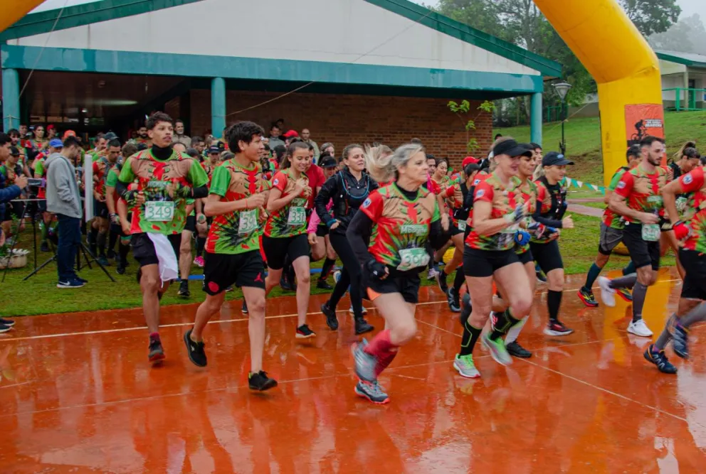 Más de 300 corredores participaron en la tercera edición del Mboreté Trail