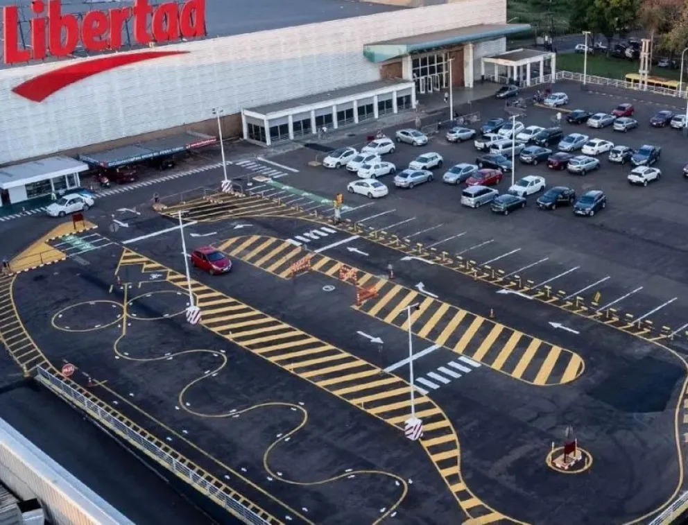 Ya funciona el nuevo Centro de Evaluación de Educación Vial en el Hipermercado Libertad de Posadas